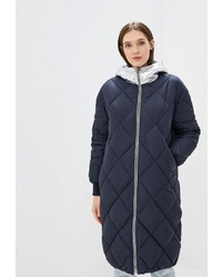 Женский темно-синий пуховик от la Biali