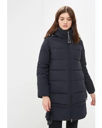 Женский темно-синий пуховик от la Biali