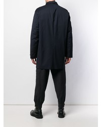 Мужской темно-синий пуховик от Giorgio Armani