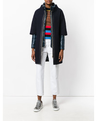 Женский темно-синий пуховик от Herno