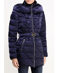 Женский темно-синий пуховик от Morgan