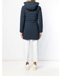 Женский темно-синий пуховик от Save The Duck