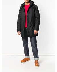 Мужской темно-синий пуховик от Peuterey