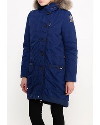 Женский темно-синий пуховик от Parajumpers