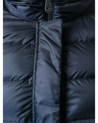 Женский темно-синий пуховик от Peuterey