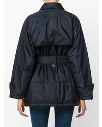 Женский темно-синий пуховик от Prada