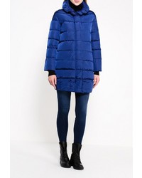 Женский темно-синий пуховик от Rinascimento