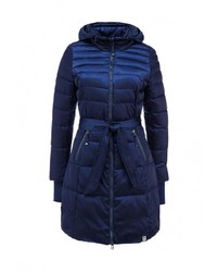 Женский темно-синий пуховик от Rinascimento