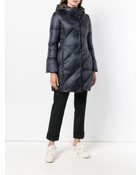 Женский темно-синий пуховик от Fay