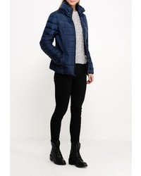 Женский темно-синий пуховик от Tom Tailor