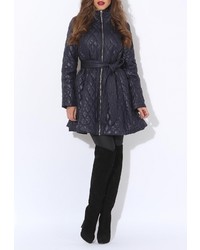 Женский темно-синий пуховик от Tutto Bene