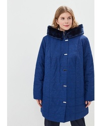 Женский темно-синий пуховик от Wiko