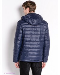 Мужской темно-синий пуховик от Wrangler