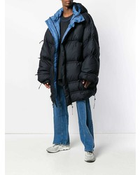 Мужской темно-синий пуховик от Y/Project