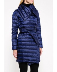 Женский темно-синий пуховик от Zarina