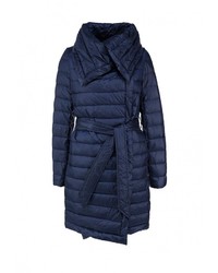 Женский темно-синий пуховик от Zarina