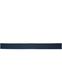 Мужской темно-синий ремень из плотной ткани от Prada