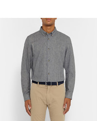 Мужской темно-синий ремень от Andersons