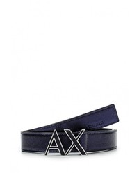 Женский темно-синий ремень от Armani Exchange