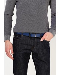 Мужской темно-синий ремень от Armani Jeans