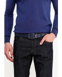 Мужской темно-синий ремень от Armani Jeans