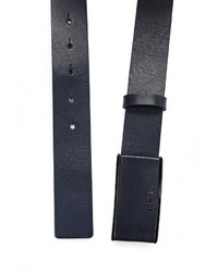 Мужской темно-синий ремень от Hugo