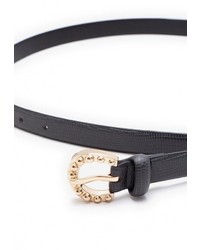 Женский темно-синий ремень от Mango