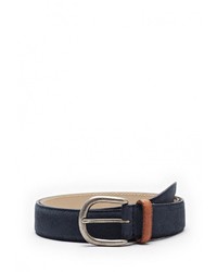 Мужской темно-синий ремень от Mango Man