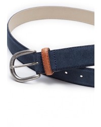 Мужской темно-синий ремень от Mango Man