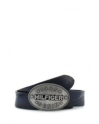 Женский темно-синий ремень от Tommy Hilfiger Denim