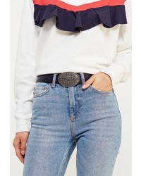 Женский темно-синий ремень от Tommy Hilfiger Denim