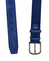 Мужской темно-синий ремень от Versace Jeans