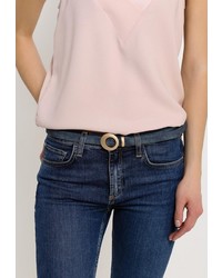 Женский темно-синий ремень от Спартак