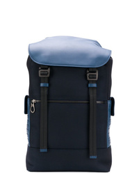 Мужской темно-синий рюкзак из плотной ткани от Bottega Veneta