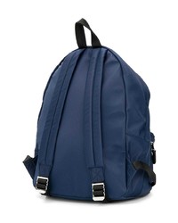 Мужской темно-синий рюкзак из плотной ткани от Versus