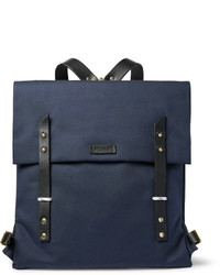 Мужской темно-синий рюкзак из плотной ткани от Miansai