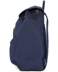 Мужской темно-синий рюкзак из плотной ткани от A.P.C.