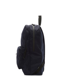 Мужской темно-синий рюкзак из плотной ткани от N. Hoolywood
