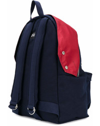 Женский темно-синий рюкзак из плотной ткани от Raf Simons