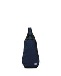 Мужской темно-синий рюкзак из плотной ткани от Stone Island