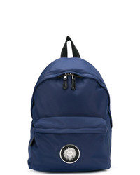 Мужской темно-синий рюкзак из плотной ткани от Versus