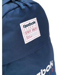 Мужской темно-синий рюкзак с принтом от Reebok