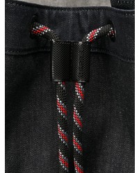 Мужской темно-синий рюкзак с принтом от Diesel