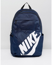 Мужской темно-синий рюкзак с принтом от Nike