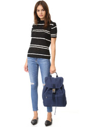 Женский темно-синий рюкзак от A.P.C.