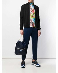 Мужской темно-синий рюкзак от Prada