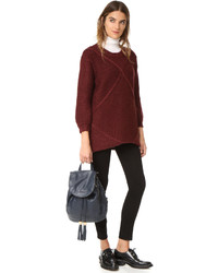 Женский темно-синий рюкзак от See by Chloe