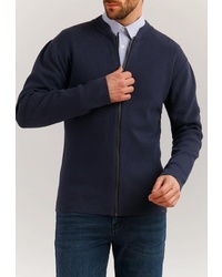 Мужской темно-синий свитер на молнии от FiNN FLARE