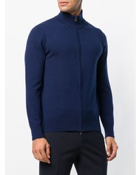 Мужской темно-синий свитер на молнии от Ballantyne