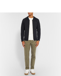 Мужской темно-синий свитер на молнии от Our Legacy